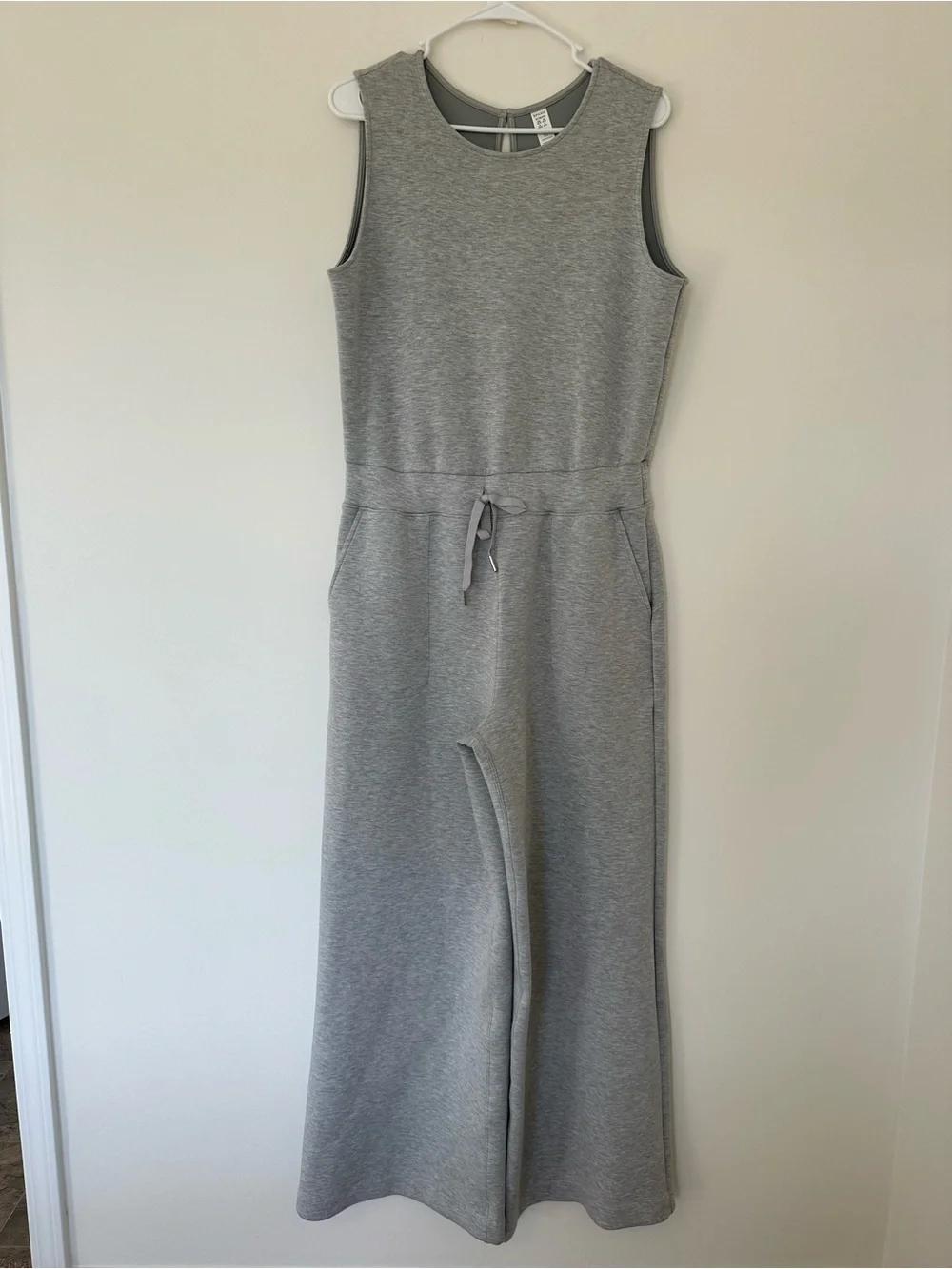SPANX Air Essentials XL Sleeveless Wide-Leg Jumpsuit - Picture 2 of 8